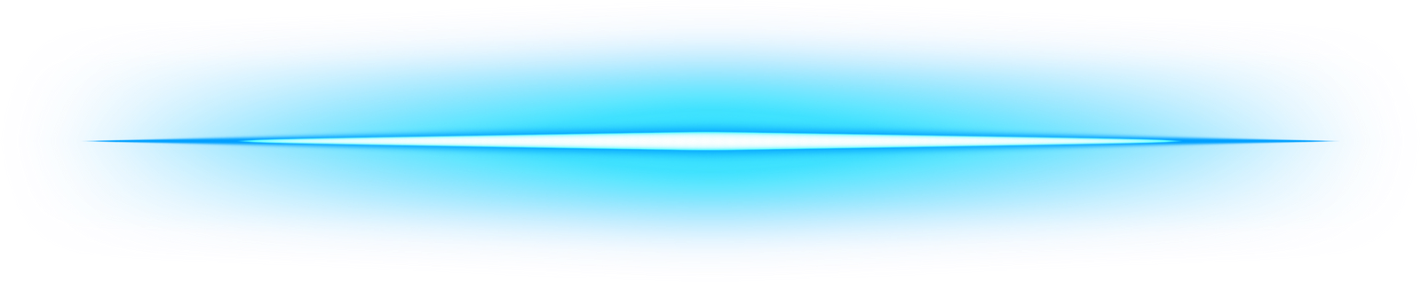 Glowing Blue Neon Line